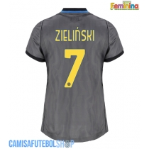 Camisa de time de futebol Inter Milan Piotr Zielinski #7 Replicas 3º Equipamento Feminina 2026-27 Manga Curta